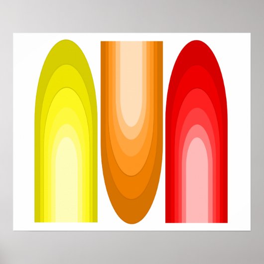 中世紀美術モダンインスパイアポスター ポスター (正面)