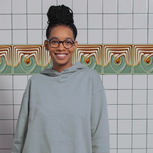 中世紀花シンメトリー美術工芸品運動 タイル