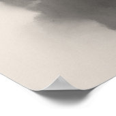 中世紀芸術的の植物モダン紅葉 ポスター (角)