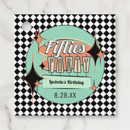 中世紀50党の好意ラベル フェイバータグ