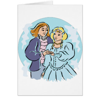 中世結婚の夫婦