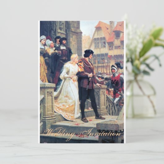 中世結婚の恋愛 招待状 (スタンド正面)