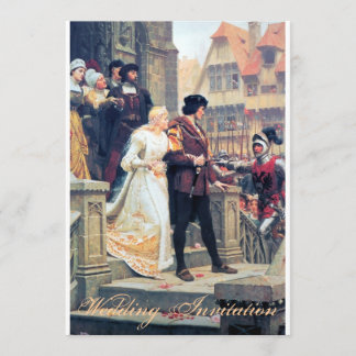 中世結婚の恋愛 招待状