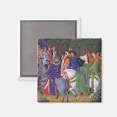 中世結婚の行列 マグネット (正面/裏面)