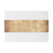 中世結婚式招待状のベリーバンド 招待状ベリーバンド (裏面例)