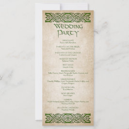 中世結婚式 プログラム