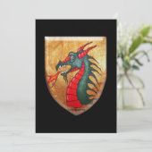 中世緑ドラゴンの盾 招待状 (スタンド正面)