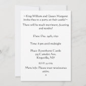 中世緑ドラゴンの盾 招待状 (裏面)