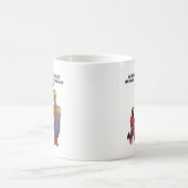 中世美術ミーム-顔面 コーヒーマグカップ (中央)