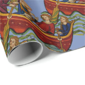 中世航海のな遊戯 ラッピングペーパー (ロールコーナー)