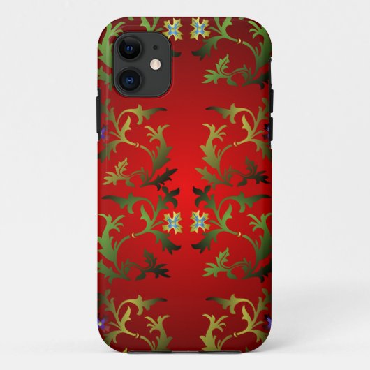 中世花模様のiPhone 5の場合 Case-Mate iPhoneケース (裏面)