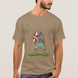 中世英語/サクソン戦士 Tシャツ