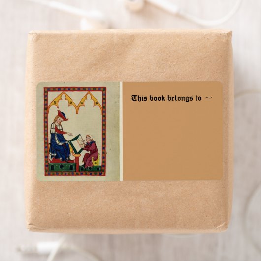 中世蔵書票 ラベル (インサイチュ)