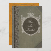 中世表紙の招待状 招待状 (正面/裏面)