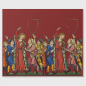 中世贈与者 ラッピングペーパー (フラット)