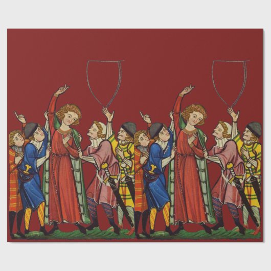 中世贈与者 ラッピングペーパー (フラット)