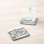 中世軍の野営、本から、パブ。 18 コースター (右側)