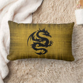 中世金ゴールドのビロードの枕 ランバークッション (ブランケット)