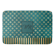 中世金ゴールドアーマーティール（緑がかった色）エレガントラグジュアリーモノグラム