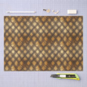 中世金ゴールド木材デコペ 薄葉紙 (クラフト)