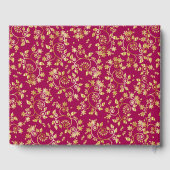 中世金ゴールド ゲストブック (裏面)