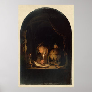 中世錬金術師の哲学者 ポスター