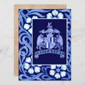 中世頂上の保存日付カード セーブザデート (正面/裏面)