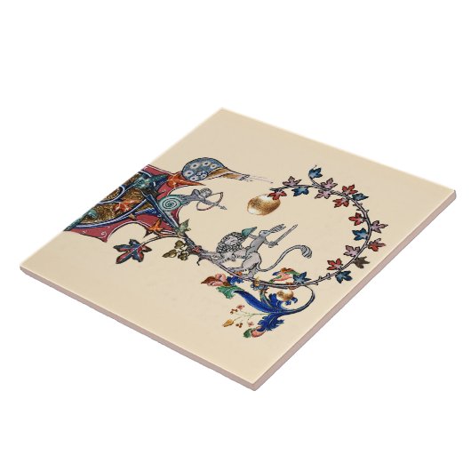 中世風変わりの推定の戦争、キラーウサギ、カタツムリ タイル (側面)