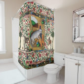 中世風変わりの流行音楽、猫の遊器官 シャワーカーテン (インサイチュ)