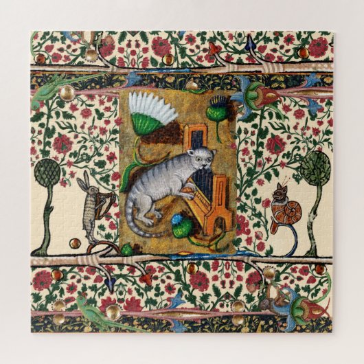 中世風変わりの流行音楽、猫の遊器官 ジグソーパズル (横)