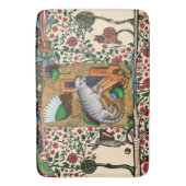 中世風変わりの流行音楽、猫の遊器官 バスマット (正面縦)