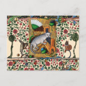 中世風変わりの流行音楽、猫の遊器官 ポストカード (正面)