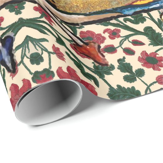 中世風変わりの流行音楽、猫の遊器官 ラッピングペーパー (ロールコーナー)