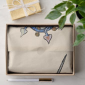 中世風変わりの獣医、剣を持つキラーウサギ 薄葉紙 (ギフト)