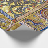 中世風変わりの獣性アンテロプファンタスティック動物 ラッピングペーパー (角)