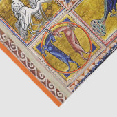 中世風変わりの獣食、サラマンダー、森林動物 薄葉紙 (詳細)