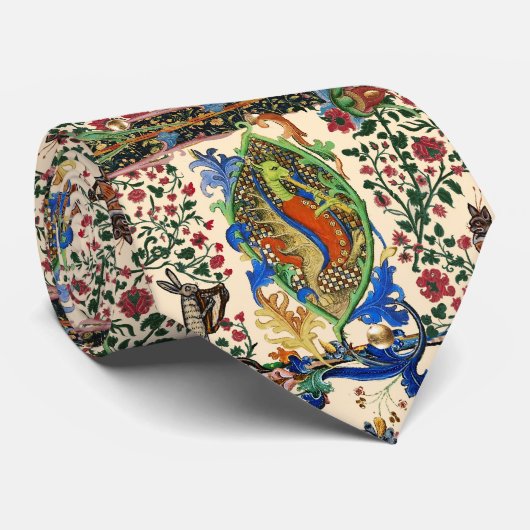 中世風変わりの風刺と竜の笛遊。 ネクタイ (ロール)