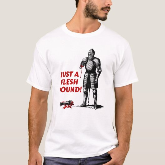中世風「ただの肉の傷」 Tシャツ (正面)