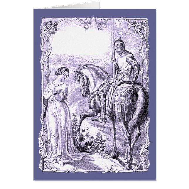 中世騎士とレディ (正面)