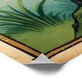 中世魅力的ウォーターフォール ポスター (角)