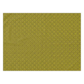 中世黄色百合ロマネスク模様Ta テーブルクロス (正面(横))