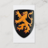 中世黒騎士の剣のプロフィールの名刺 名刺 (裏面)