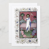 中世1439年キリスト・イースターの復活 シーズンカード (正面/裏面)