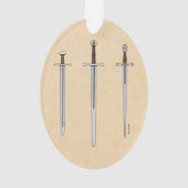 中世3本の刀2016 オーナメント (裏面)