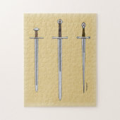 中世3本の刀2016 ジグソーパズル (縦)