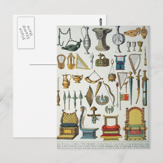 中世 ポストカード (正面/裏面)