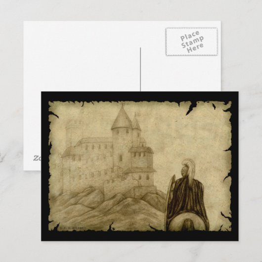 中世 ポストカード (正面/裏面)