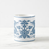 中世/ルネッサンスのワイバーンズのコーヒーマグ コーヒーマグカップ (中央)