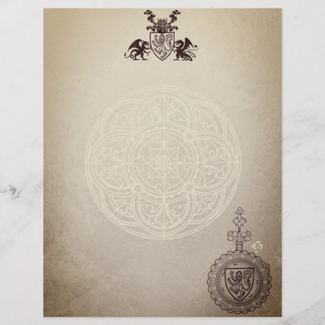 中世 レターヘッド (正面)