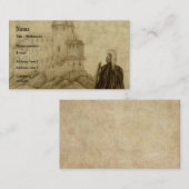 中世 名刺 (正面/裏面)